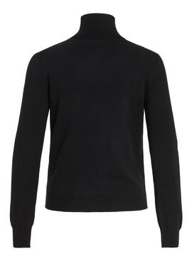 Pull Vila Vicomfy noir pour femme