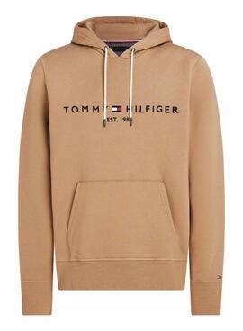 Hoodie Tommy Hilfiger Hoody beige pour homme