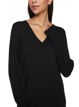 Robe Vila Vicomfy noire pour femme