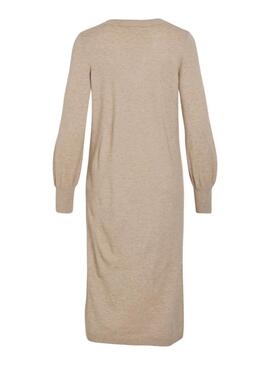 Robe Vila Vicomfy beige pour femme