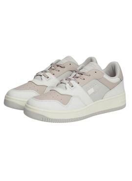 Chaussures Tommy Jeans Retro Basket pastel pour femme