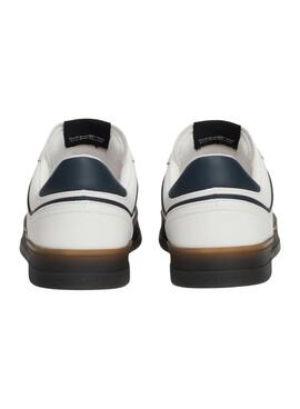 Chaussures Tommy Jeans Greenwich blanches pour hommes