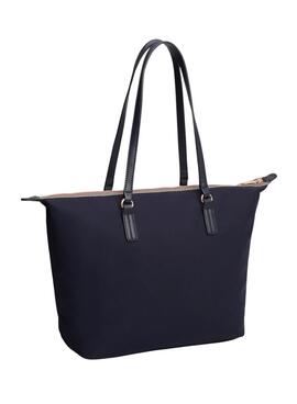 Sac Tommy Hilfiger Poppy bleu marine pour femme