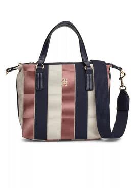 Sac Tommy Hilfiger Poppy à rayures pour femme