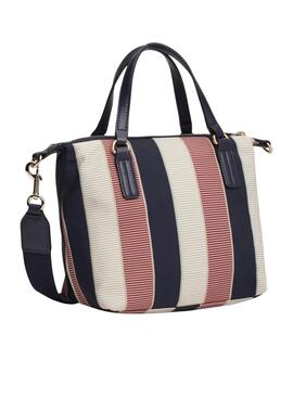 Sac Tommy Hilfiger Poppy à rayures pour femme