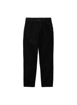 Pantalon Carhartt Single Knee noir pour homme