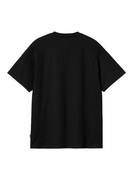 T-shirt Carhartt Heart Train noir pour homme