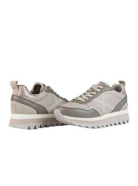 Chaussures Munich Ripple 66 gris pour femmes