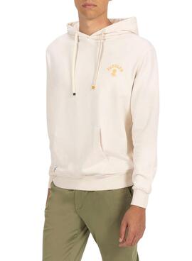 Sweatshirt El Pulpo Camper beige pour homme