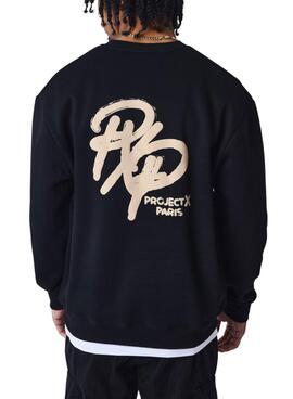 Pull Project x Paris Graphic noir pour homme