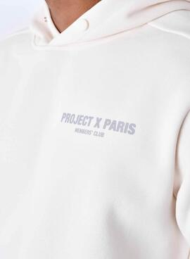 Sweatshirt Project x Paris Classique blanc pour homme