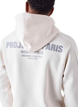 Sweatshirt Project x Paris Classique blanc pour homme