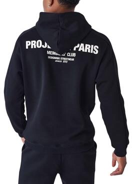 Sweatshirt Project x Paris Classique noir pour homme