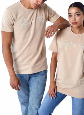 T-shirt Project x Paris Embroidery Logo beige pour hommes