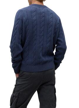 Pull Ecoalf Tiloalf bleu pour homme