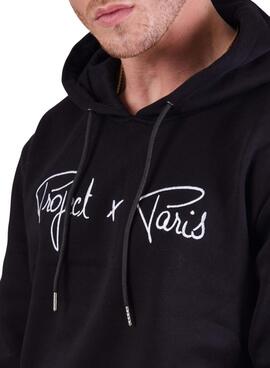 Sweat à capuche Project x Paris noir pour homme