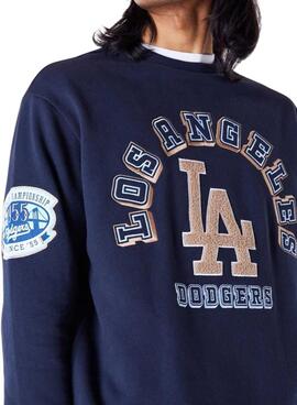 Sweat-shirt New Era LA Dodgers bleu pour homme