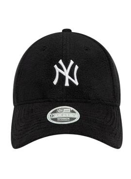 Casquette New Era Cosy noire pour femme et homme