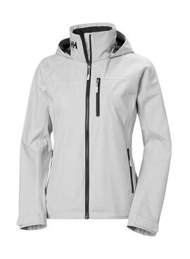 Veste Helly Hansen Midlayer Hood gris pour femme