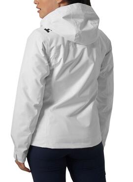 Veste Helly Hansen Midlayer Hood polaire blanche pour femme