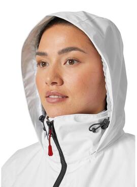 Veste Helly Hansen Midlayer Hood polaire blanche pour femme