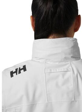 Veste Helly Hansen Midlayer Hood polaire blanche pour femme