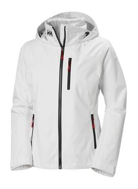 Veste Helly Hansen Midlayer Hood polaire blanche pour femme