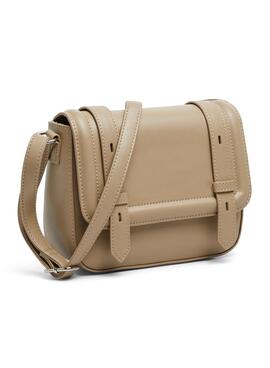 Sac à main Pieces Nima beige pour femme