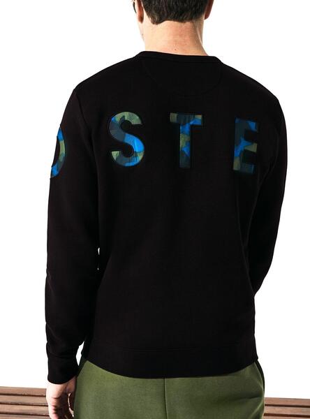 Sweat Lacoste Sport Homme Lettres Camouflage