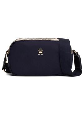 Sac à main Tommy Hilfiger Poppy Camera bleu marine pour femme