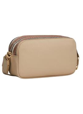 Sac à main Tommy Hilfiger Poppy Camera beige pour femme