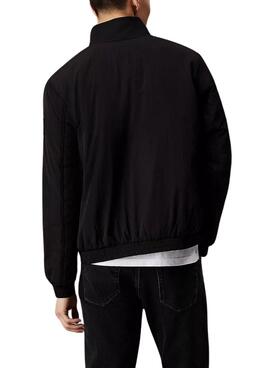 Veste Calvin Klein Jeans Harrington noire pour homme