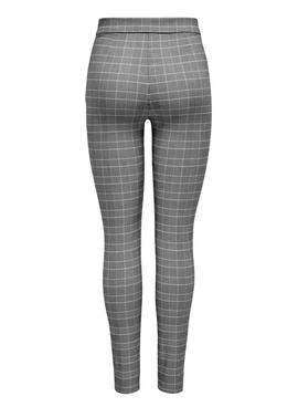 Pantalon moulant Only Lloiza gris pour femme