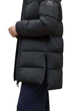 Veste matelassée Ecoalf Marangualf noire pour femme