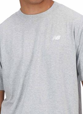 T-shirt New Balance Basic gris pour homme