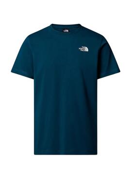 T-shirt The North Face Vertical petrol pour homme