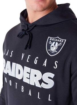 Sweatshirt New Era Raiders noir pour homme et femme