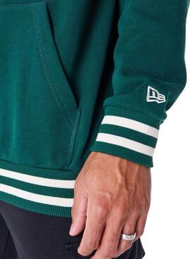 Sweat à capuche New Era Oakland Athletics vert pour hommes et femmes