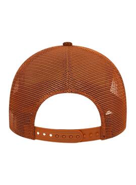 Casquette New Era Cord Trucker marron pour femme et homme