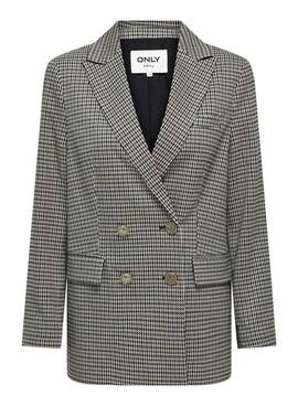 Blazer Only Lettie pied-de-poule pour femme