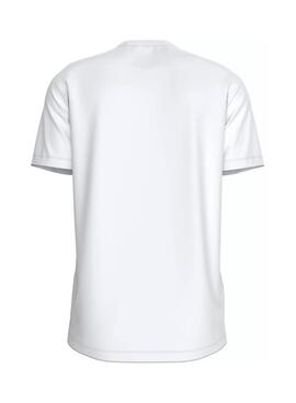 T-shirt Calvin Klein Jeans Monologo blanc pour homme