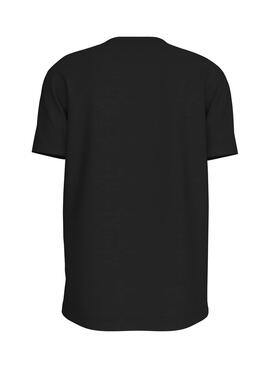 T-shirt Calvin Klein Jeans Monologo noir pour homme