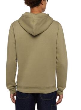 Sweatshirt Dickies Oakport verte pour homme