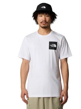 T-shirt The North Face Fine blanc pour homme