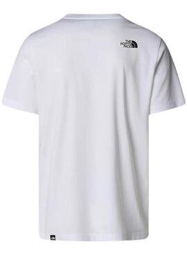 T-shirt The North Face Fine blanc pour homme