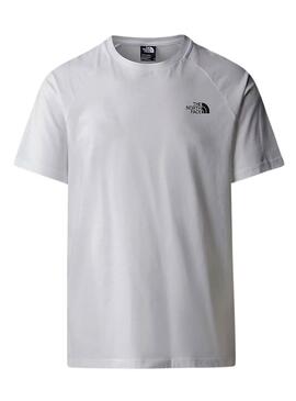 T-shirt The North Face Denali gris pour homme