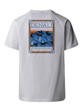 T-shirt The North Face Denali gris pour homme