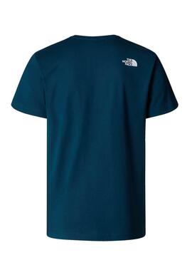 T-shirt The North Face Never Stop Exploring bleue pour homme