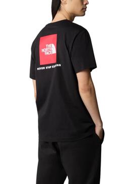 T-shirt The North Face Box noir pour homme