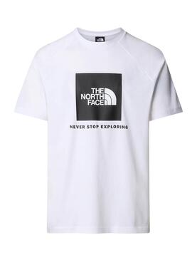 T-shirt The North Face Redbox blanc pour homme